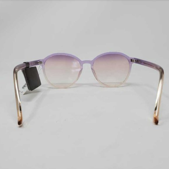 New women\'s J Crew retro ombre round sunglasses Orchid Fade